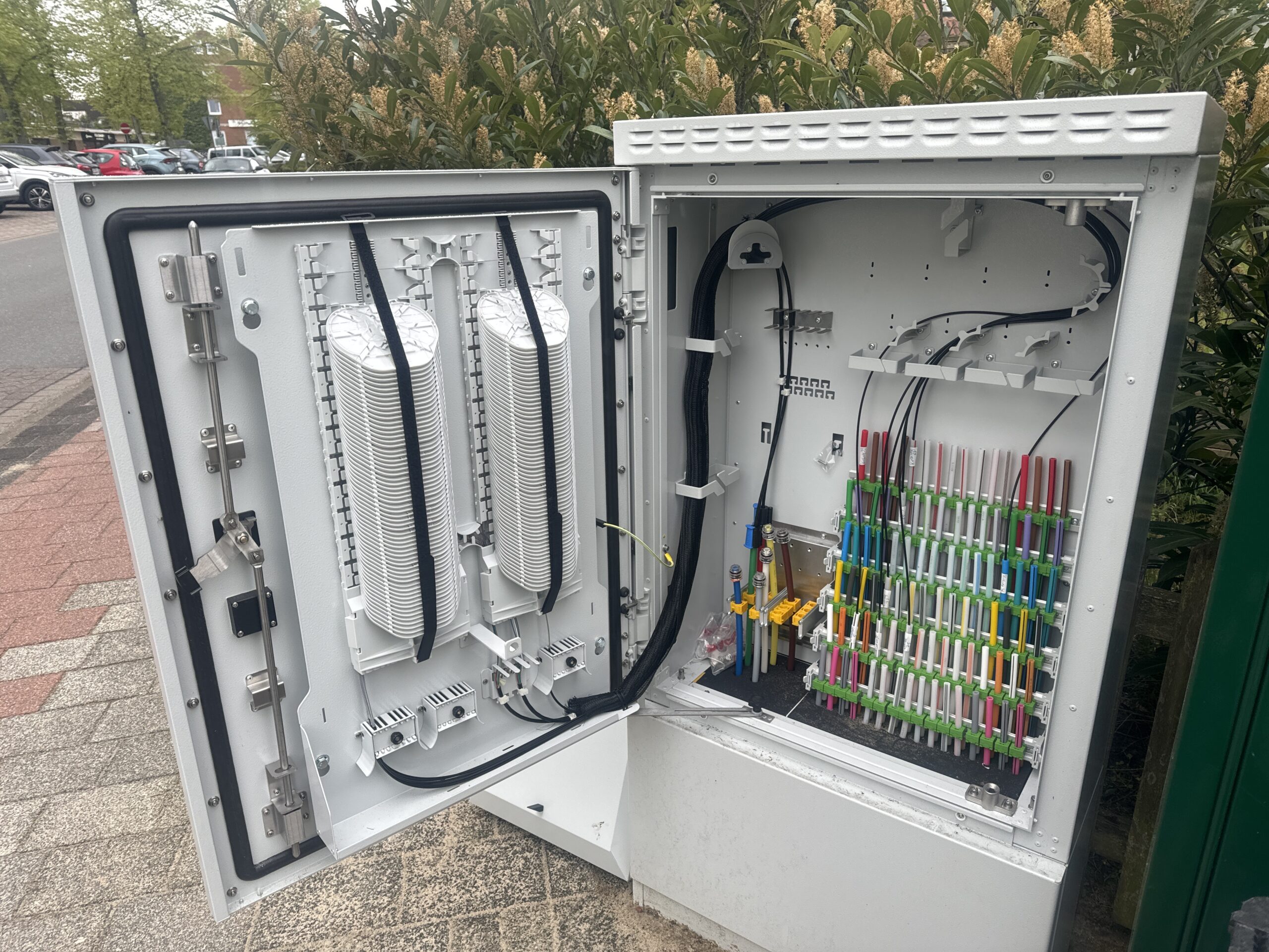 Szafa rozdzielcza - Deutche Telecom