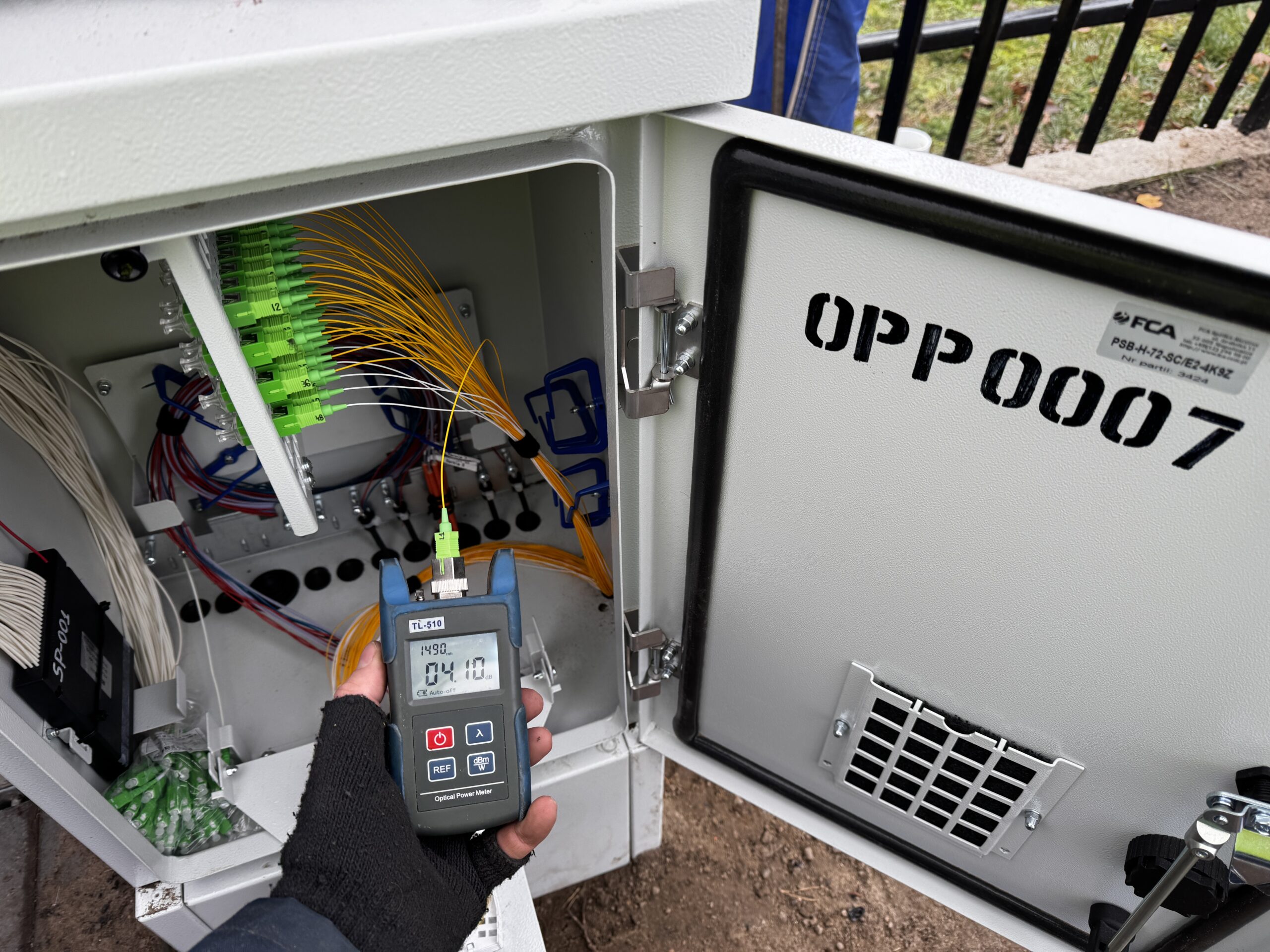 Pomiar mocy - sieć ORANGE